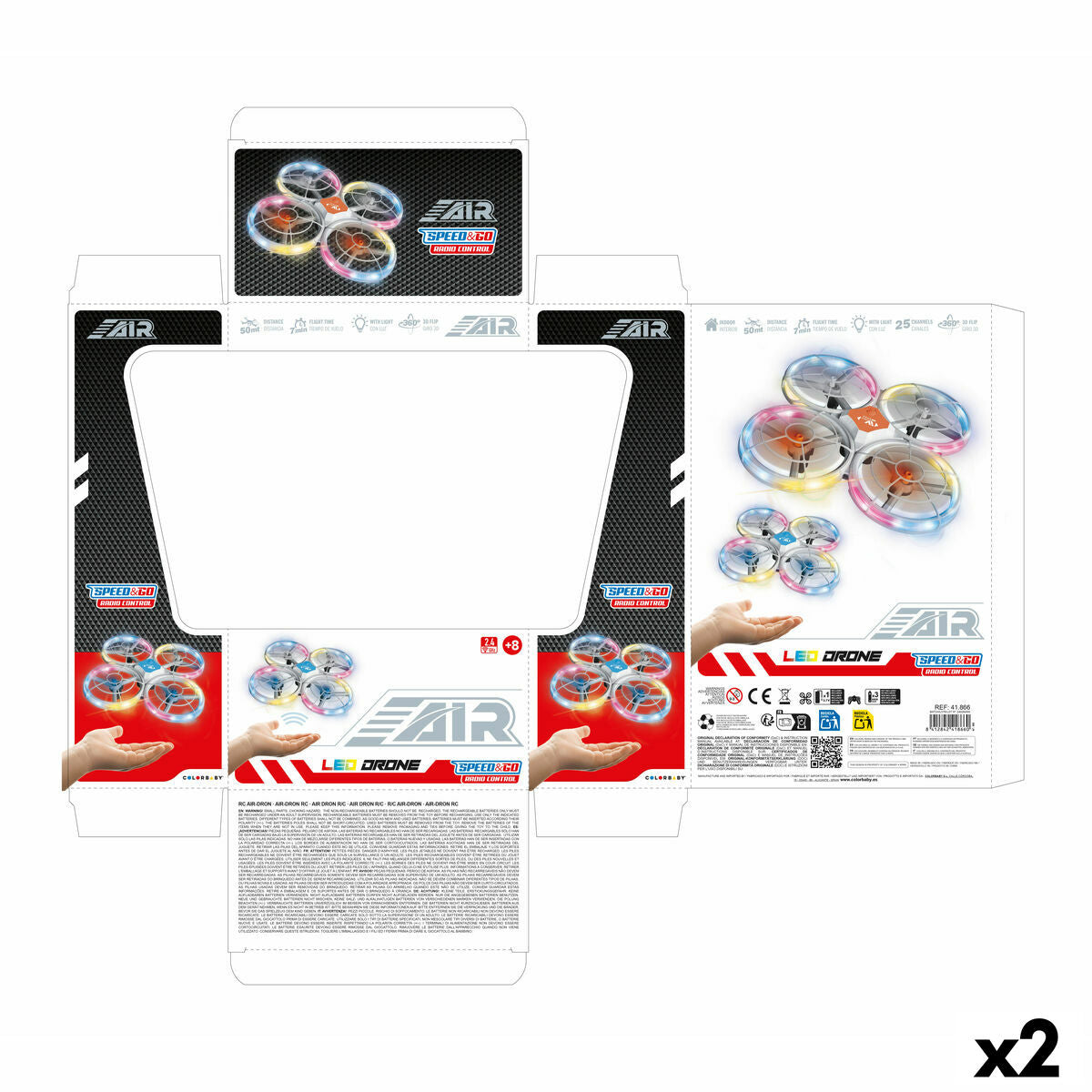 Radio control Helicopter Colorbaby (2 Units)-7