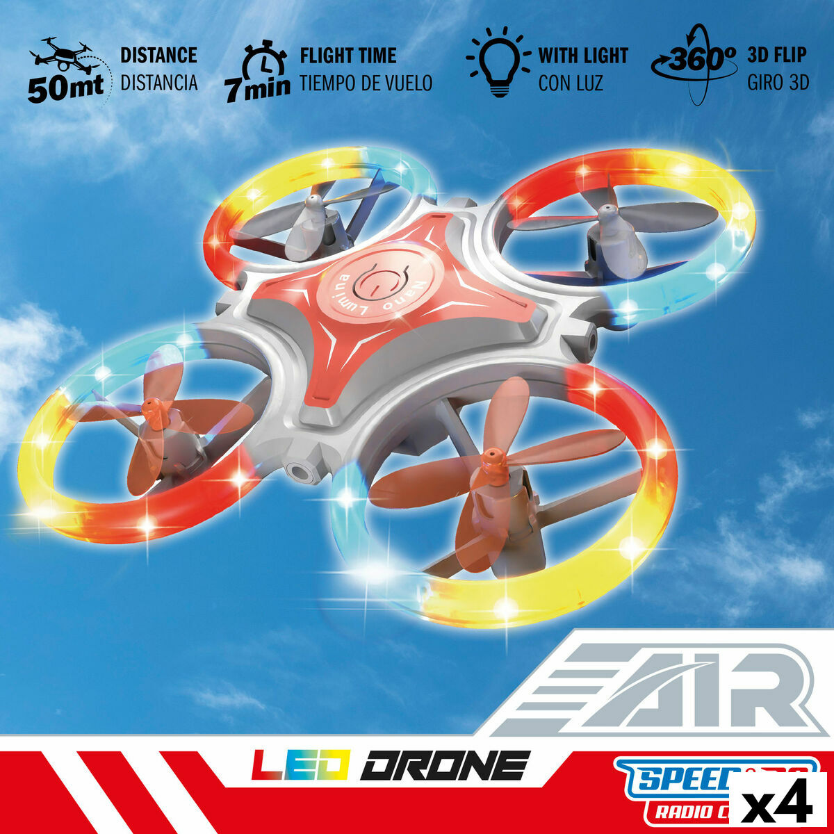Radio control Helicopter Colorbaby (4 Units)-11